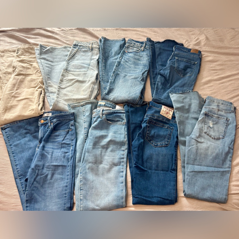 Assorted Blue Jeans Collection corduroy pants